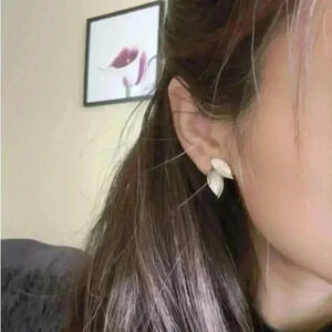 HiPeach Maple Leaf Painting Earring